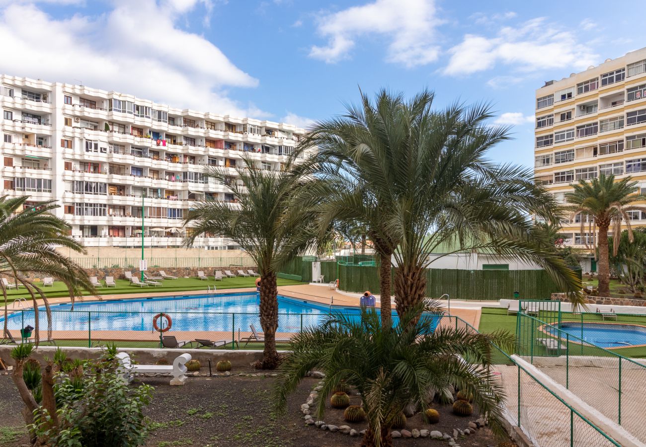 Apartamento en San Bartolomé de Tirajana - Home2Book Desing Apartment Playa del Inglés, Pool & Wifi
